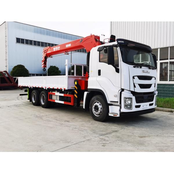 High Operating Efficiency 12 Ton 16 Ton Telescopic Folding Boom Truck Mounted Crane