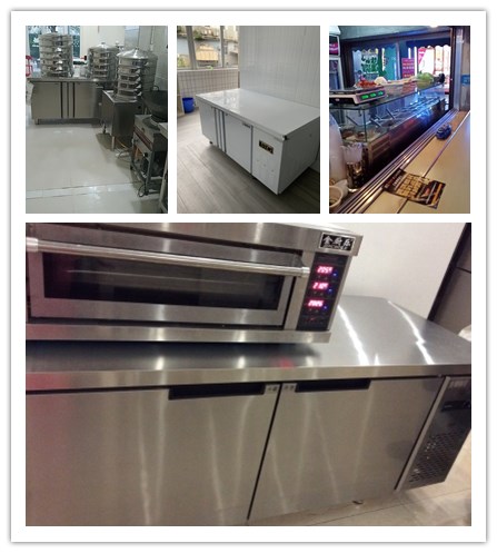 Arsenbo 420W Kitchen Fridge Freezer Antiwear Stainless Steel