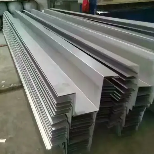 Corrosion Resistant Cold Rolled Bright Surface Stainless Steel Roof Rain Gutter