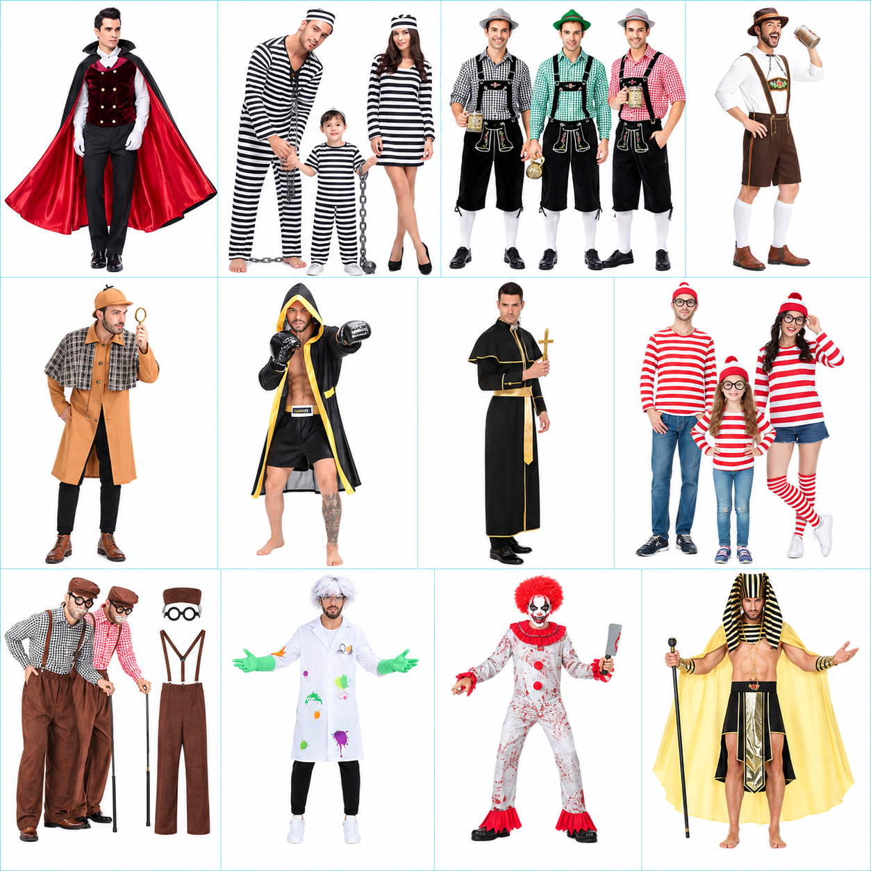 Wholesale Halloween Costumes for Adults and Families, Custom Party, Festival, Cosplay and Stage Outfits, OEM ODM Fancy Dress Manufacturer with Low MOQ and Global Bulk Supply from Patygr Factory Direct