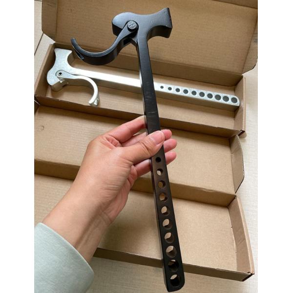 Élimineur d'épingles à marteau noir pour étage en acier et en aluminium F34