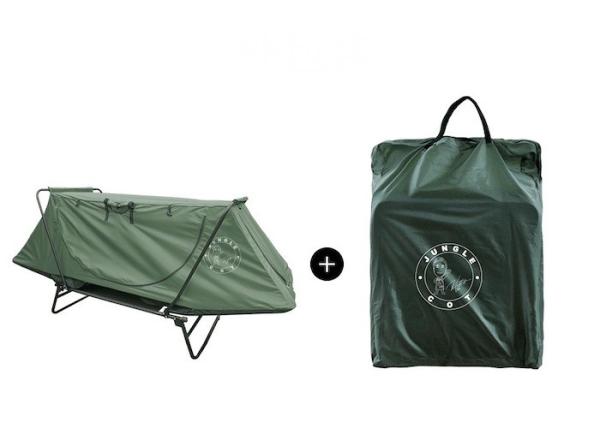 Outdoor Portátil 210D Oxford Pop Up Dobrável Cama Solteira Terra Tendas 210*80*100CM