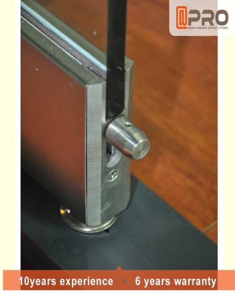 Movable Modern Office Partitions With Clear Tempered Glass Color Optional