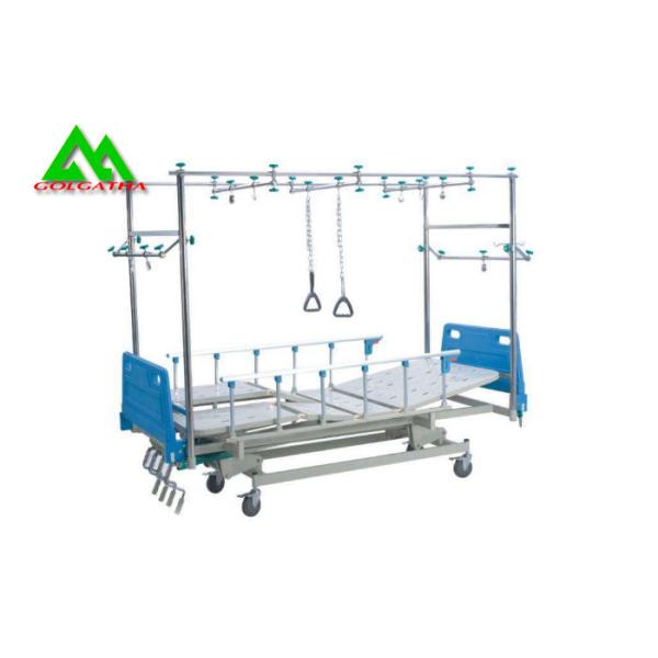 Hospital Metal Frame Orthopaedic Traction Bed For Nursing Care Adjustable
