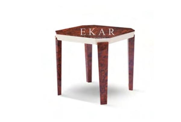 Square End Modern Living Room Wooden Side Coffee Table W006H6A