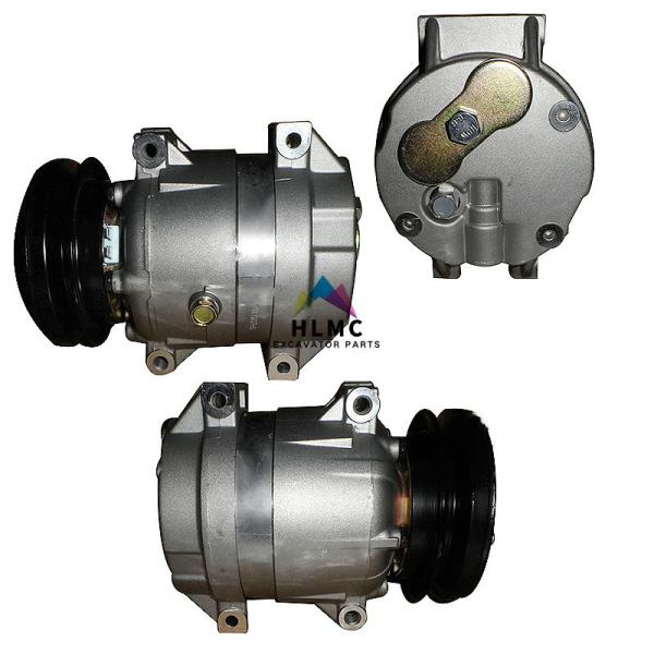 Car Ac Compressor 24V Excavator R200W-7A R210LC-7A R210LC-7H 11N6-91040 WXTK022 Single A AC Compressor Hyundai-9