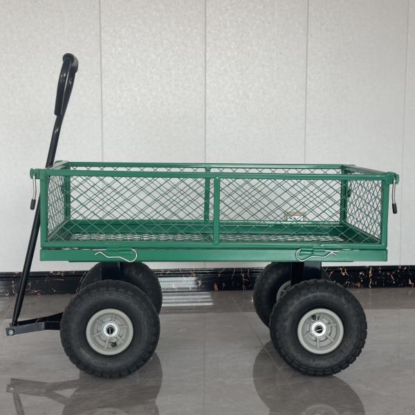 Green Garden Mesh Cart The Perfect Companion for Your Gardening Journey