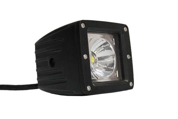 15 W 1000 Lumen LED Spot Work Light For Truck 4WD Tractor , LED Car Headlights
