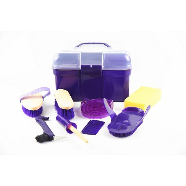 Пластиковый набор холить лошади, мульти- покрашенные полные лошади наборов холить