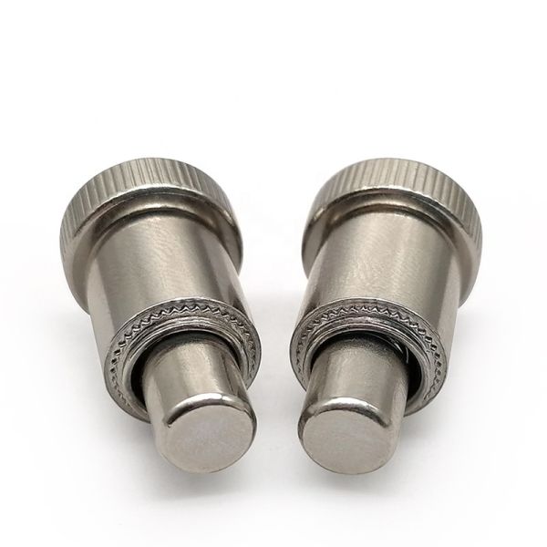 Stainless Steel Captive Screw PTL2 PSL2 Spring Loaded Plunger Assemblies Quick Install