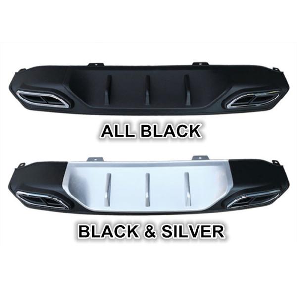 Rear Bumper Diffuser Auto Body Kits Lower Garnish Fit For Honda New Civic 2016 2018