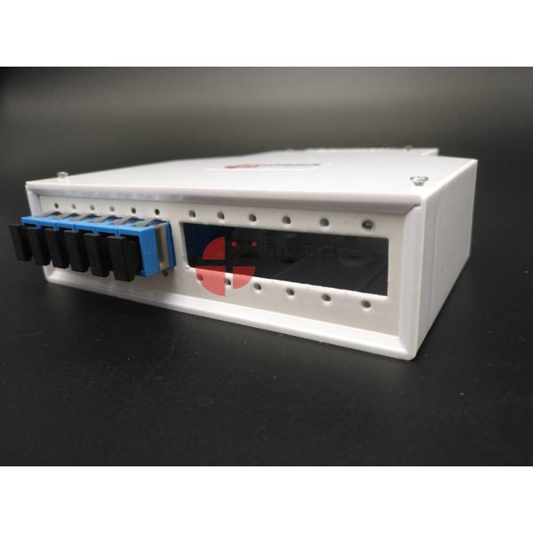 Коробка прекращения оптического волокна 12 портов СК, АБС коробки прекращения ДИН