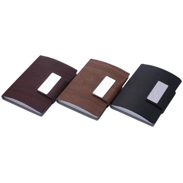 Debossing персонализировало владельца карточки дела легирующего металла цинка владельца карточки дела