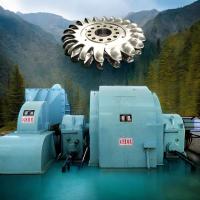 Eficiência 90-96% Turbina de água de alta cabeça para gerador de hidroturbina