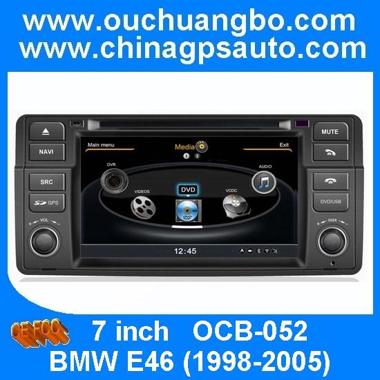 Ouchuangbo ouchuangbo Car Stereo Radio Player GPS Navi BMW E46 1998-2005 S100 platform BT