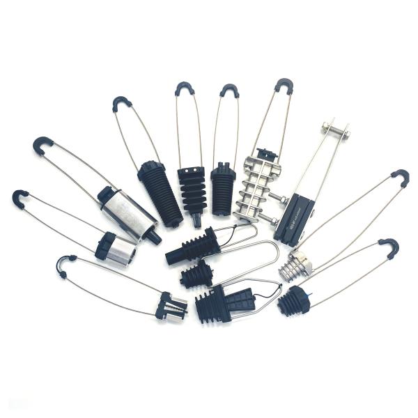 Figura 8 Grampos de tensão de cabo com grampos de fio de plástico Diâmetro do cabo 2-8 mm 149*28*17 mm
