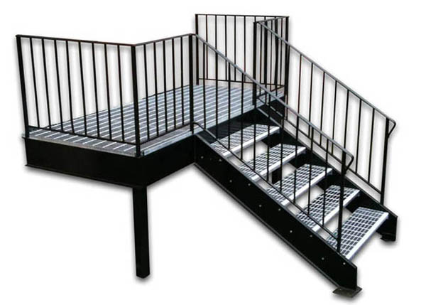 Гофрированный лист обнюхивая гальванизированные стальные проступи лестницы 25мм кс 3мм