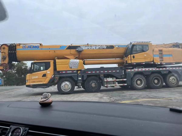 5 Nombre d'arbre utilisé 2018 Xg Xct100t Grue tout terrain Grue mobile Grue montée