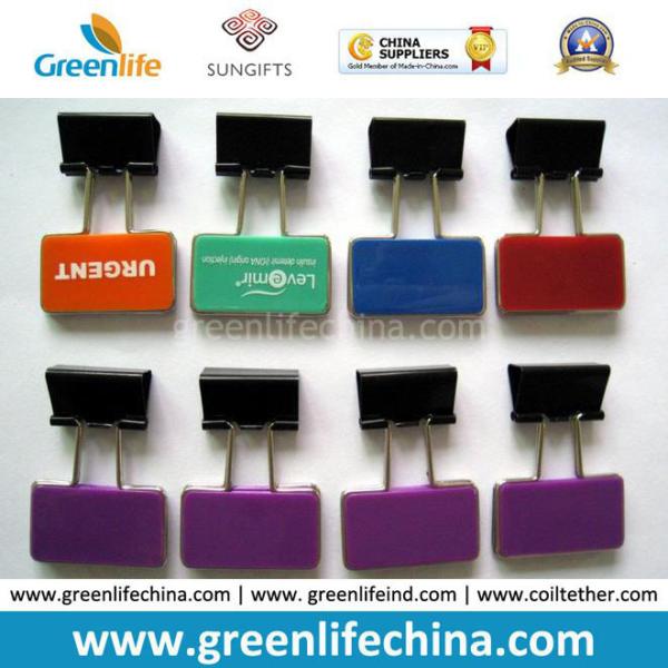 Advertismental Paper Clips Round Yellow Panel Office Clips