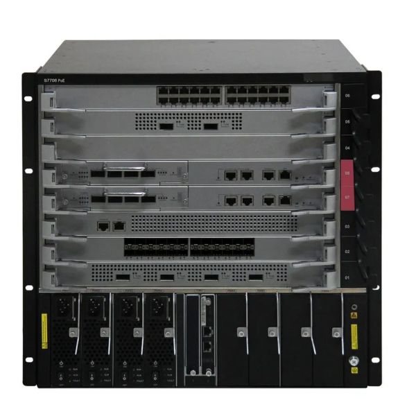 S7712 Network Core Switch S7700 Series 153.6 Tbps / 672 Tbps 100GE Smart Routing Switch with POE