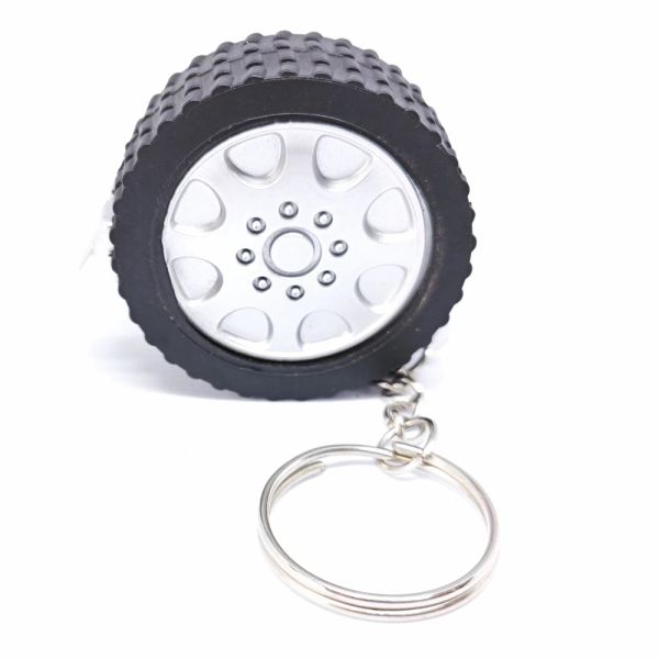 Sublimation Blanks Wheel Rim Keychain Custom Photo Keychain