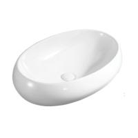 Meuble vasque avec lavabo de taille personnalisée, vasque de salle de bain, éviers CUPC, lavabo rectangulaire en céramique pour comptoir de salle de bain