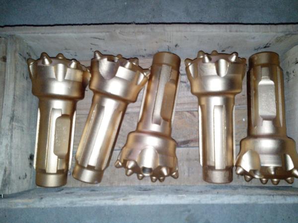 China Down the hole DTH Hammer Drill button Bit with CIR,DHD,QL,M,SD series for well drilling,quarrying mining