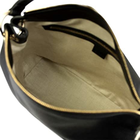 Leather Black Gucci Soho Handbag With Shoulder Strap 536194