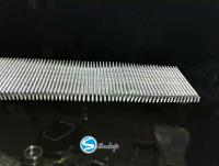 380V 50HZ serrilhou a aleta que forma o radiador que faz a máquina 60 vezes/minuto