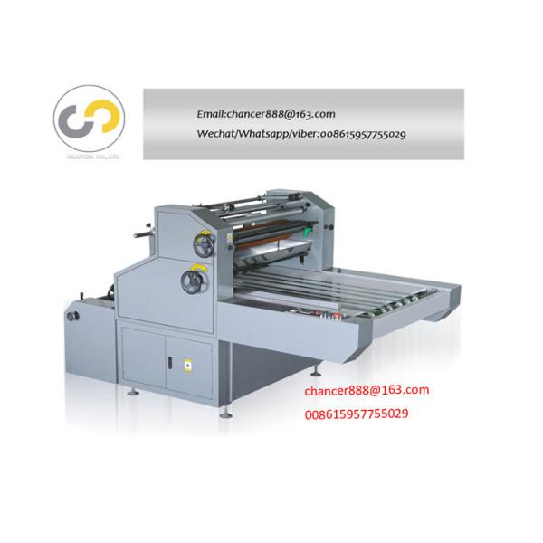 SEMI-AUTOMATIC WATE-SOLUBLE WINDOW FILMING-COMPOUNDING MACHINE