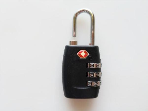 Cable zinc alloy TSA travel lock& Fashion Design  blue Tsa Luggage Lock& 63g Tsa Bag Number Lock