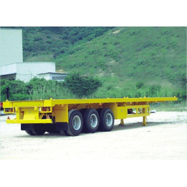 Del plano árboles 30-60Tons el 13m del camión de remolque semi 3 para el envase cargado