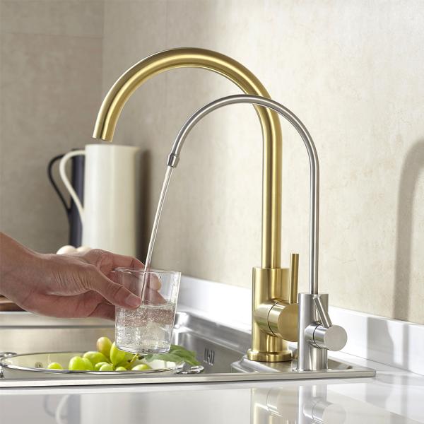 Kitchen Sink Reverse Osmosis Filter Drinking Water Purifier Steel 304/316 Material Faucet