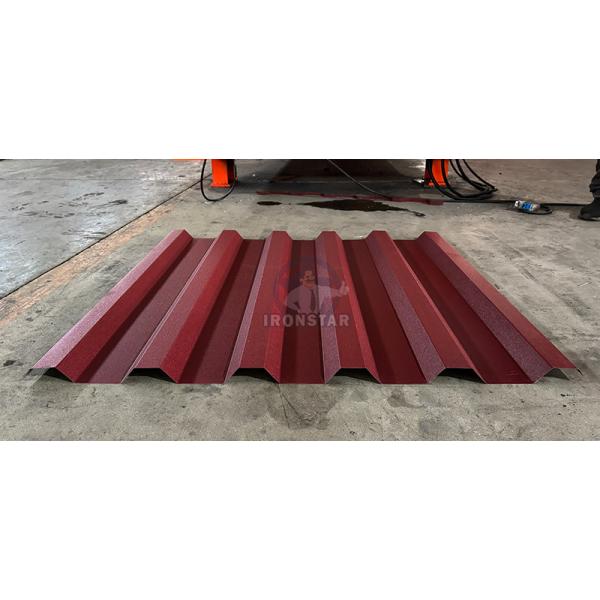 “T35 Trapezoidal Roofing Sheet Roll Forming Machine For Kyrgyzstan Metal Roof Panel Making Machine T35 Profile Trapezoidal Roof Panel Roll Forming Machine For Kyrgyzstan Construction Roofing Machine ”