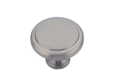 Round cabinet knob furniture cabinet knobs Brushed Nickel zinc alloy furniture hardware knob