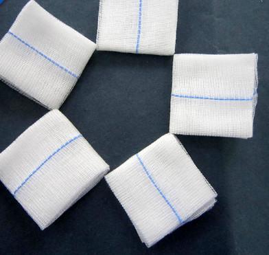 Cotton Medical Gauze Bandage 2x2 6-12ply Optional X-Ray Strip Durable