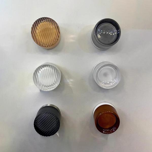 Modern simple hotel bedroom mirror lamp round interior colorful wall lamp