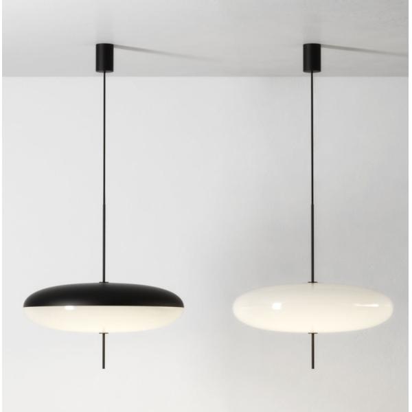 Black And White Flying Saucer Pendant Light Modern Art Bedroom Pendant Lamp(WH-GP-116)
