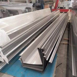 304 Stainless Steel U Shape Rain Water Gutter with Cold Rolled Bright Surface