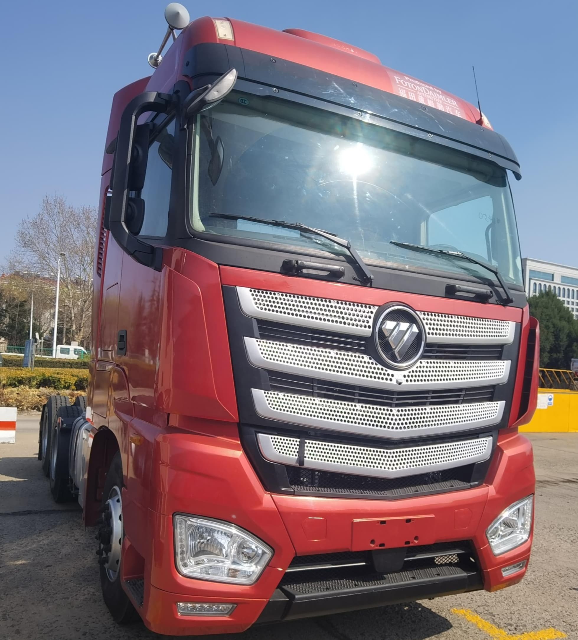 6×4 460HP Tractor With Air Suspension Axle - Second-hand Foton EST 6x4 Heavy Tractor - Foton long distance tractor - second hand 460hp heavy tractor