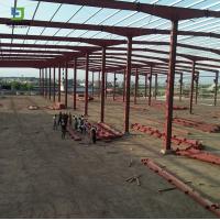 Prefab Light Steel Structure Warehouse Galvanized Metal Frame Building