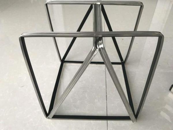 Espaçador morno da borda usado na linha aço material de IGU de UPVC+Stainless