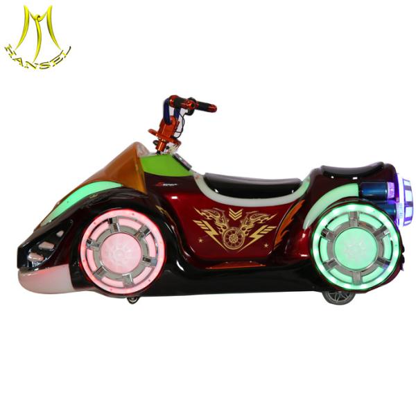 Hansel Amusement park kiddie rides motorbike children battery power amusement remote control motorbike