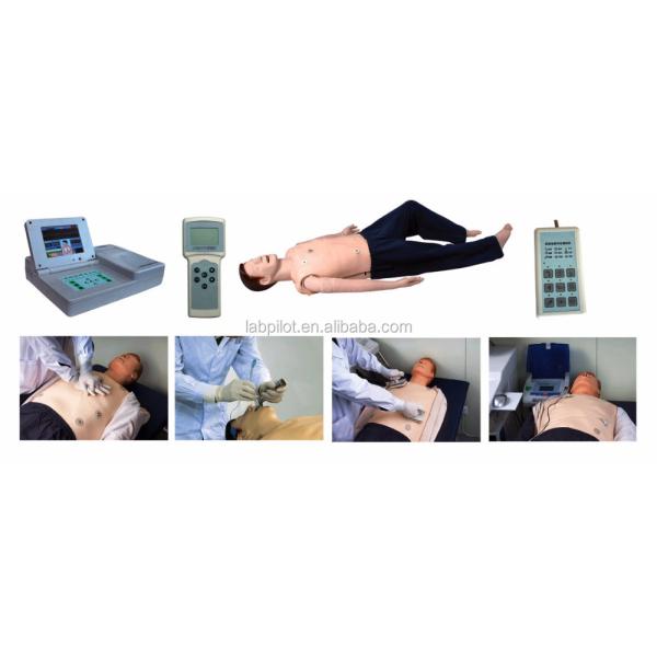 Manikin for Comprehensive Emergency Training CPR Intubation Defibrillation and IV Injection