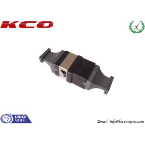 Plastic Fibre MPO Adaptor / MPO Ferrule MPO Adapter For 40G Network Upgrade