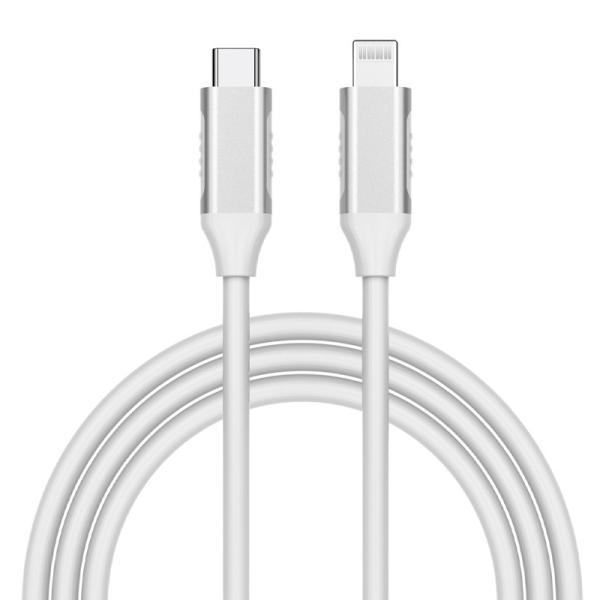 Lightning To USB C 2M Charging Cable White MFI Certificated C94 Chip MFI