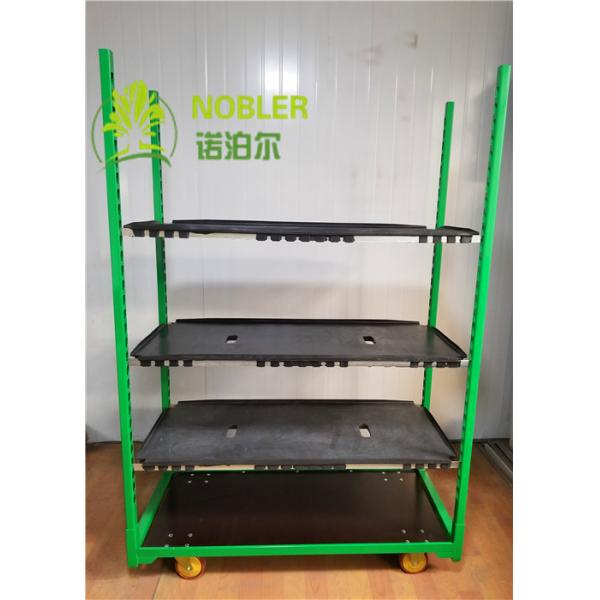 Do trole holandês da flor do Garden Center prateleiras holandesas do trole para a exposição 135 * 56,5 * 190cm