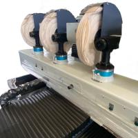 Machine de polissage automatique CNC de 0 à 3000 tr / min avec une pression de 0 à 100 kg et un système PLC