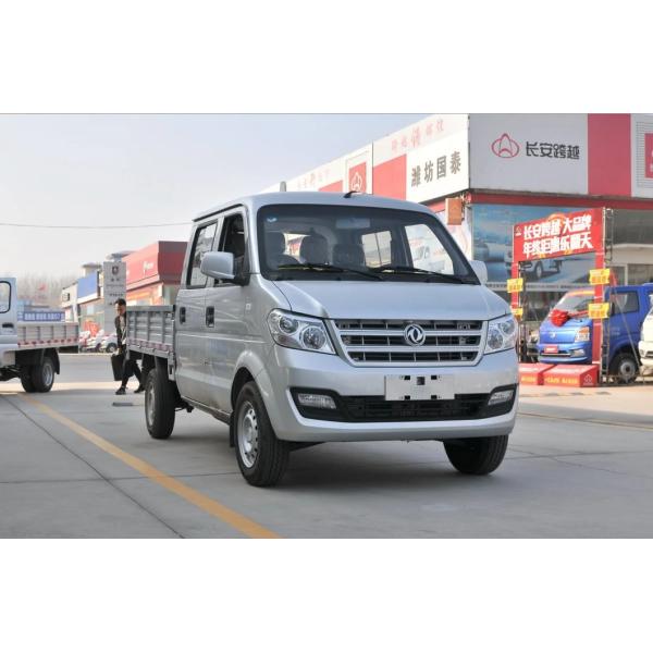 E Mark Certification Diesel Kei Truck 55L Automotive DFSK C32 Double Cabin Mini Truck