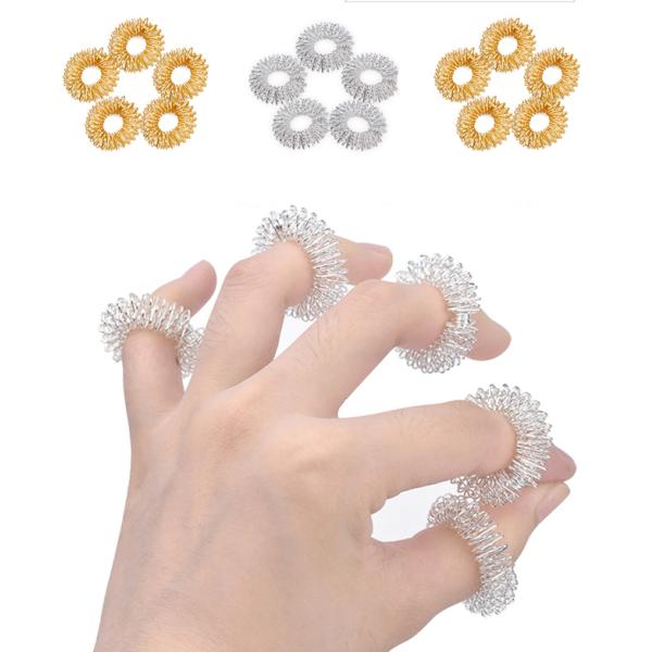 Hand Massager Ring Acupuncture Acupressure Health Care Body Massage Fatigue Relief Augmentation Immune Relaxation Tools